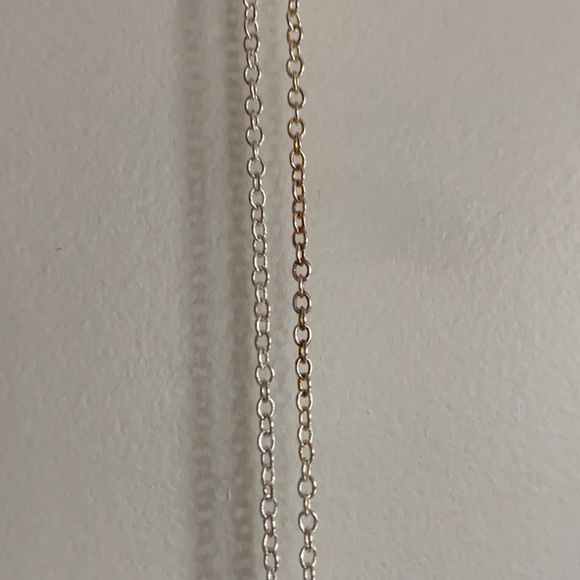 Glass Turtle pendant charm on silver link chain lobster lock - Picture 4 of 4